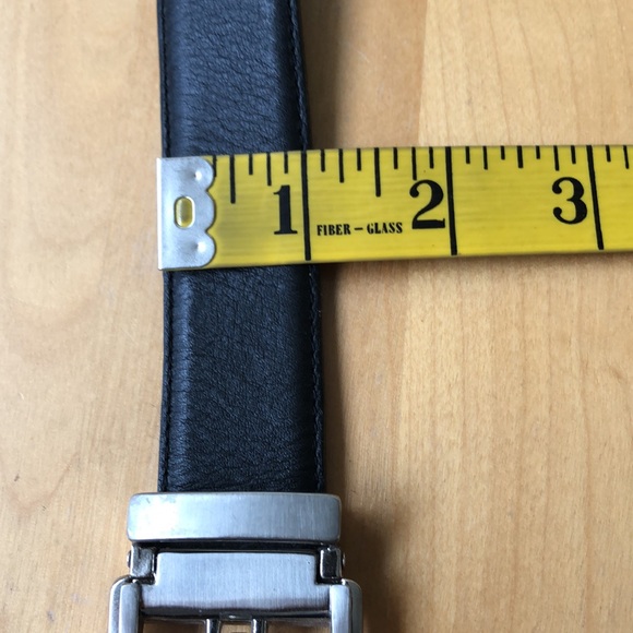 Reversible leather belt - Picture 4 of 8